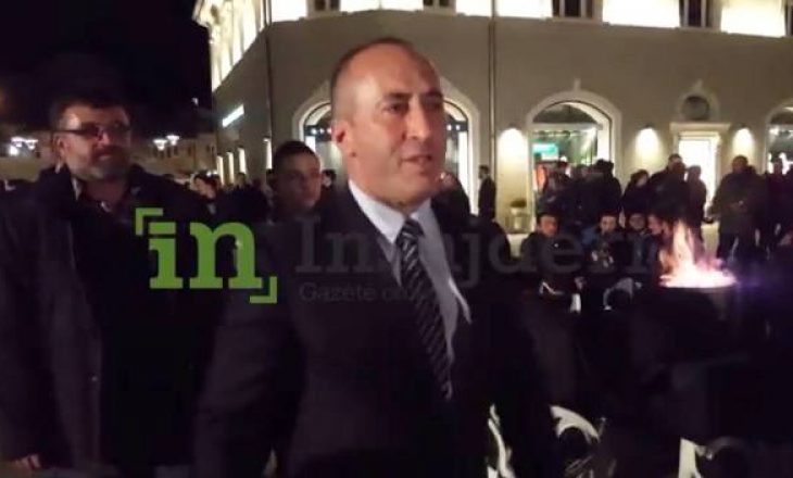 Haradinaj i shmanget pyetjes, nuk tregon se a do të fle në tenda  (Video)