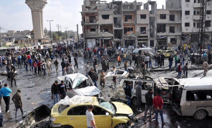 Dy shpërthime në Homs të Sirisë, 46 të vdekur