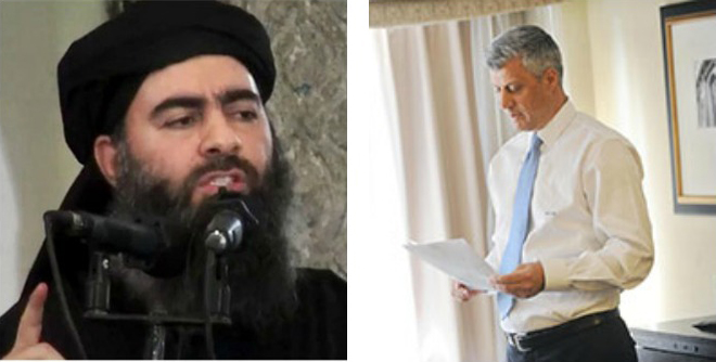 Udhëheqësi i ISIS-it – letër Hashim Thaçit