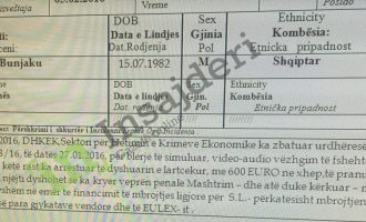Arrestohet personi që kërkonte para në emër të Sami Lushtakut