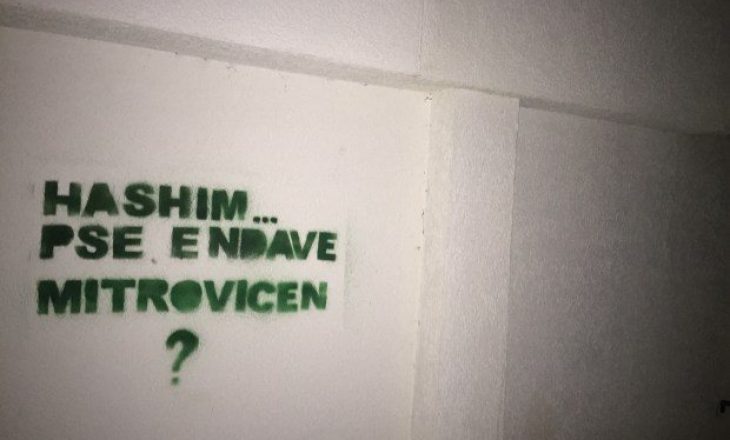 Grafitet që pyesin Thaçin