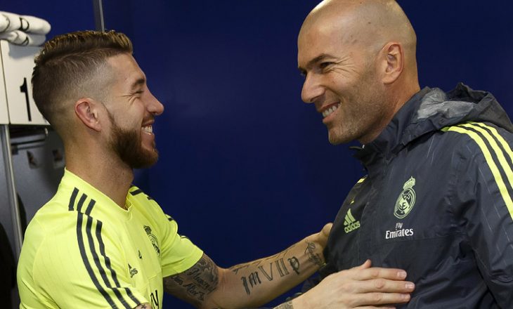 Ramos: Zidane, trajner i madh