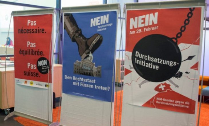 Zviceranët në votime për “dëbimin e të huajve kriminelë”