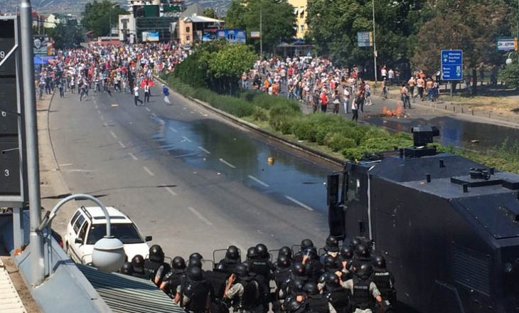 Sërish protesta në Shkup
