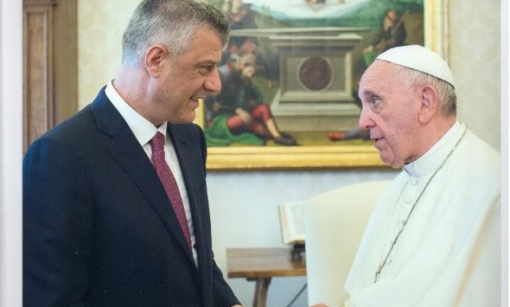 Presidenti i kërkon Papa Françeskut njohjen e Kosovës nga Vatikani