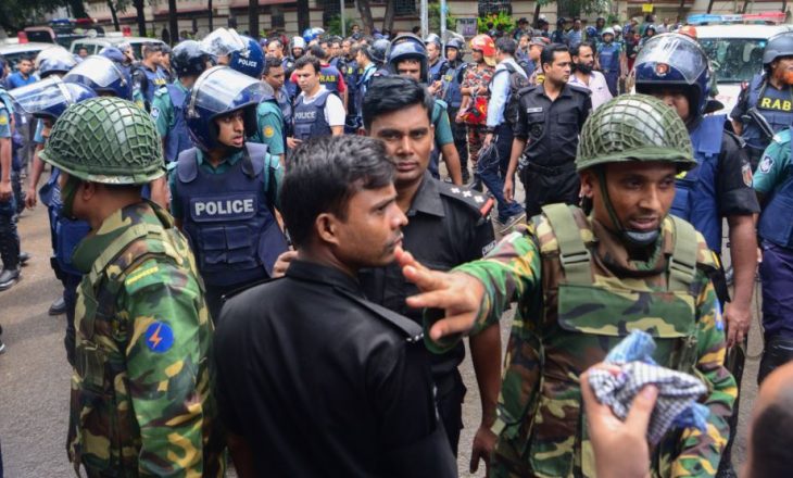 Vriten 9 militantë të dyshuar në Bangladesh