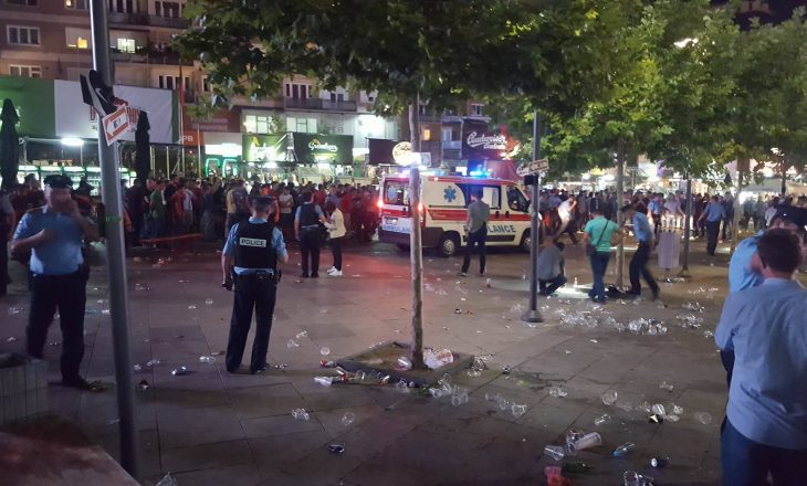 Disa të lënduar në sheshin “Zahir Pajaziti” në Prishtinë