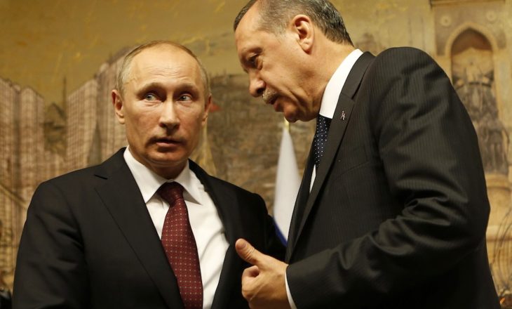 Erdogan në Rusi për përmirësimin e marrëdhënieve me Putinin