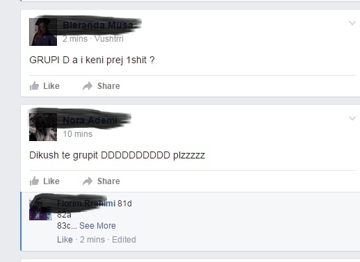 Ministria e Arsimit falënderon Facebook-un për suksesin e testit të maturës