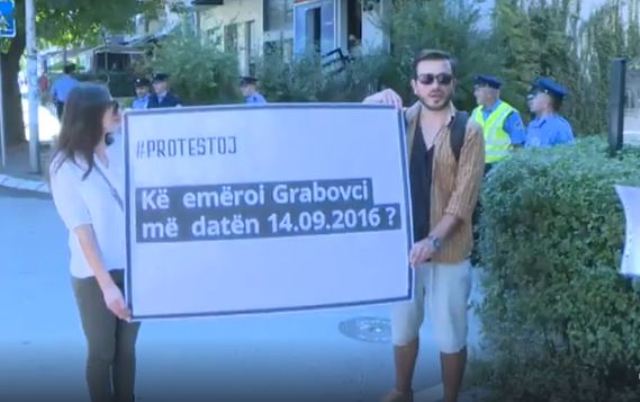 #PROTESTOJ pyet prokurorinë “Kë emëroi Grabovci me 14.09.2016”