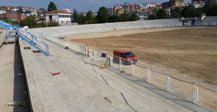 Ministria e Planifikimit Hapësinor urdhëron ndaljen e punimeve në stadiumin e Prishtinës