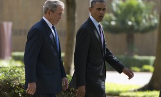 Bushit i nevojitet ndihmesa e Obamas që të bëjë një ‘selfie’