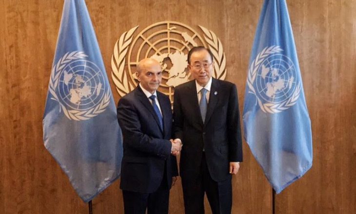 Kryeministri kërkon nga Ban Ki-moon vazhdimin e përkrahjes për Kosovën