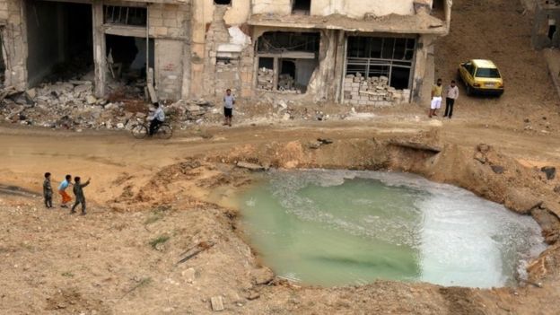 Bombardimet në Siri lënë pa ujë afër dy milionë banorë