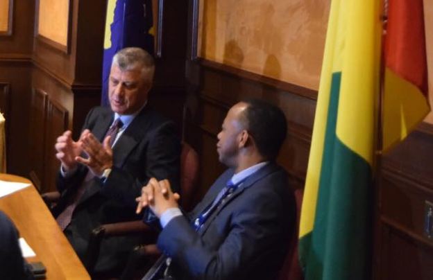 Thaçi në Kanada, fton kryeministrin e Guineas të vizitojë Kosovën