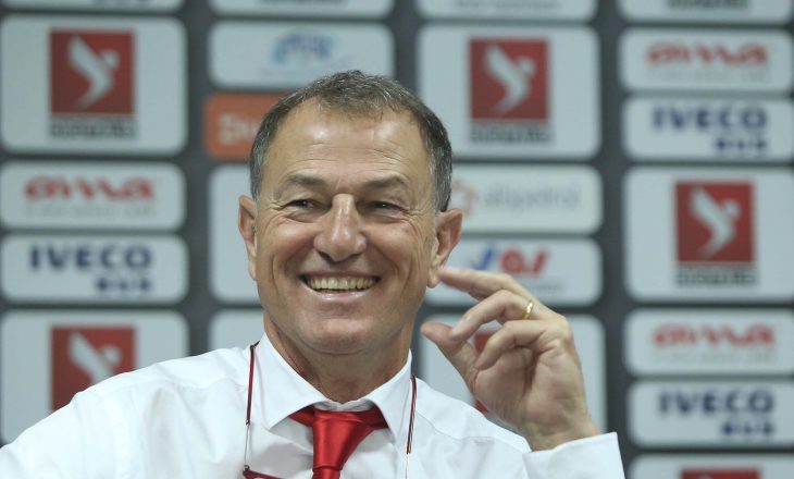 De Biasi cakton formacionin e Shqipërisë për Izraelin [foto]
