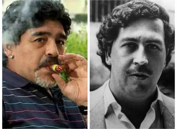Kur Diego Maradona luante për bosin e drogës, Pablo Eskobarin