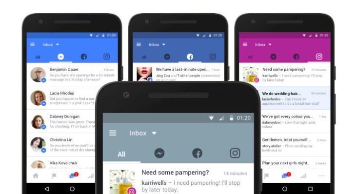 Facebook pages, Messenger dhe Instagram me “Inbox” të unifikuar