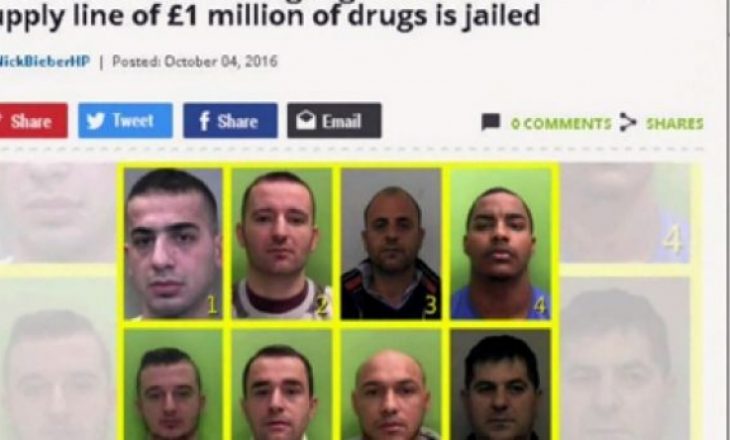 Një shekull burg bandës shqiptare të drogës në Britani