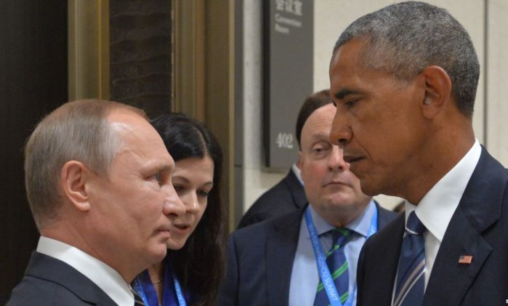 Obama e Putin flasin shkurt me njëri-tjetrin