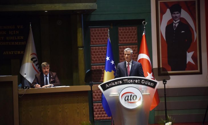 Thaçi fton investitorët turq që t’i rrisin investimet në Kosovë