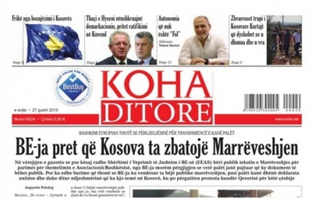 “Koha Ditore” mposhtë sërish konkurrencën në zhdukje të gazetave të printuara