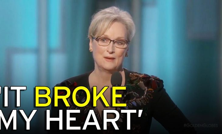 Donald Trump e quan të mbivlerësuar fjalimin Meryl Streep