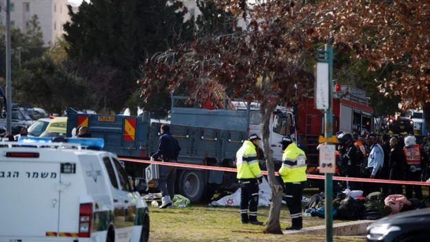 Katër të vdekur në Jerusalem nga sulmi terrorist me kamion