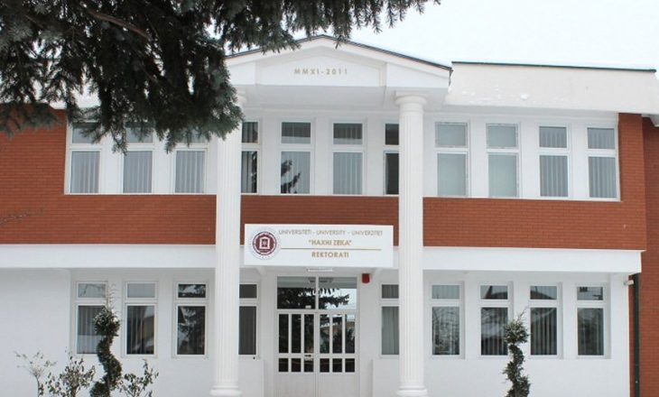 Universiteti ‘Haxhi Zeka’ merr vendim shantazhues për angazhimin e stafit akademik