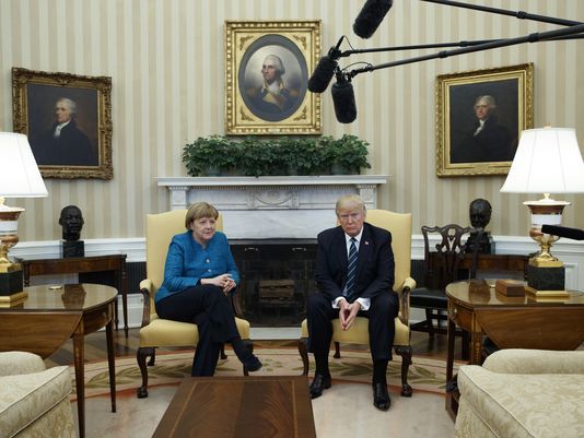 Trump dhe Merkel diskutojnë për forcimin e NATO-s
