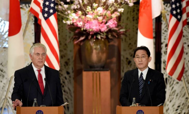 Tillerson i kërkon Koresë V. të braktisë programin bërthamor