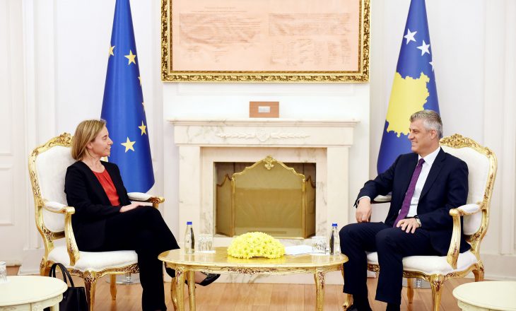 Mogherini nis takimet e shkurtëra me liderët: takon Presidentin dhe Kryeparalmentarin