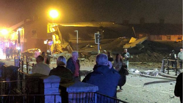 Dhjetëra të plagosur nga një shpërthimi i fuqishëm në Liverpool