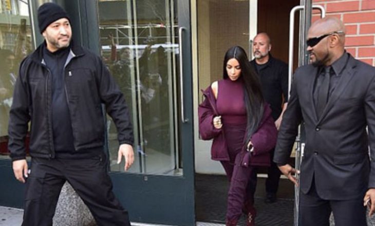 Kim Kardashian 24 orë me roje