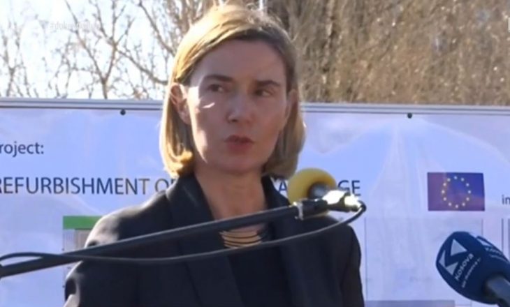Mogherini në Mitrovicë thotë se rivitalizimi i urës lehtëson jetën e të dy komuniteteve