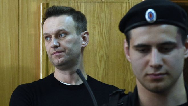15 ditë burgim liderit të opozitës ruse për mosbindje