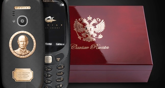 Versioni i veçantë i Nokias për Putin, në shitje për 1,695 dollarë   