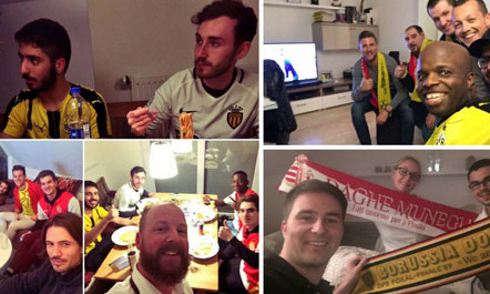 Tifozët e Dortmundit presin në shtëpi ata të Monakos