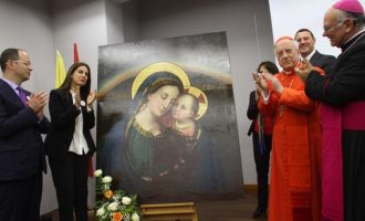 Piktura ‘Zonja e Shkodrës’ kthehet e restauruar në shtëpinë e saj