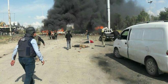 Dhjetëra të vrarë nga një shpërthim në afërsi të Alepos