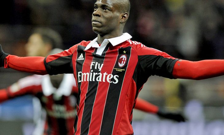 Balotelli i gëzohet barazimit të Milanit