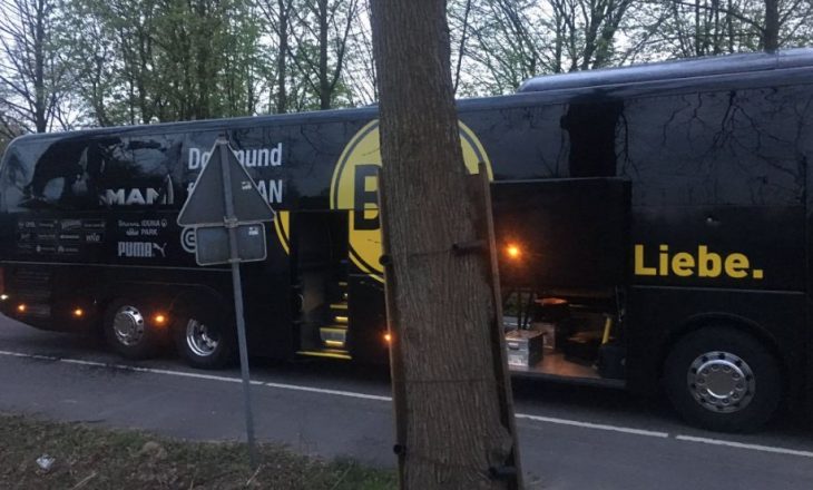 Policia: Tre shpërthime ndodhen në afërsi të autobusit të Dortmundit