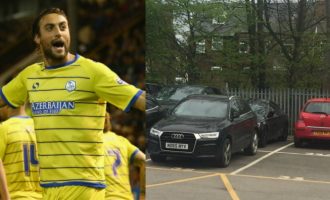 Tifozët e Sheffield tallen me veturën e futbollistit kosovar [foto]