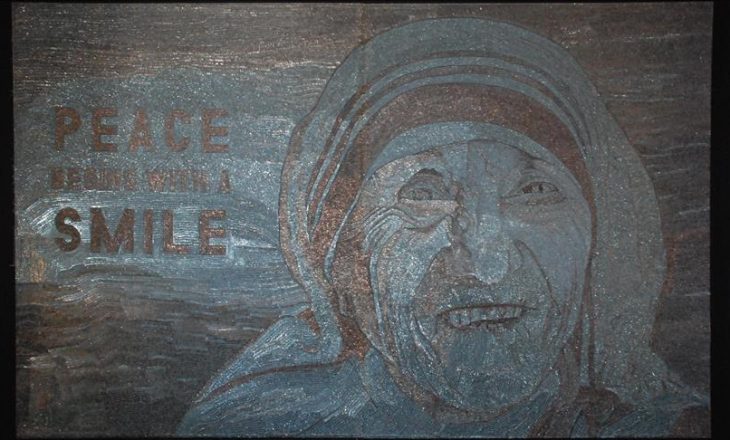 Mozaiku i Nënë Terezës në Muzeun e Kosovës, në librin “Guinness”