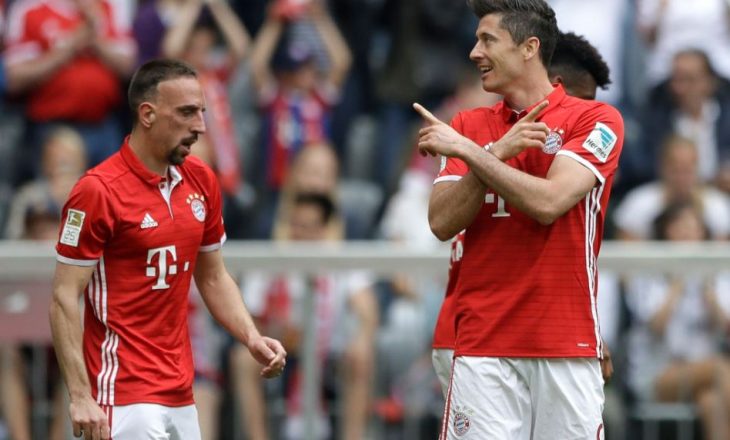 Bayern i shënon gjashtë gola Augsburgut [video]