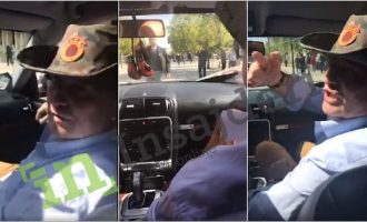 Përkrahësi i Haradinajt që deshi ta rrah qytetarin: Nuk ka ligj te unë, Policinë i kam shokë