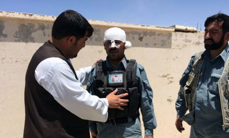 Polici vranë gjashtë kolegë të tij në Afganistan