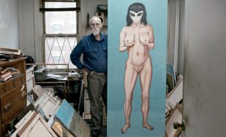 Artisti që pikturoi “takimin” me jashtëtokësorët