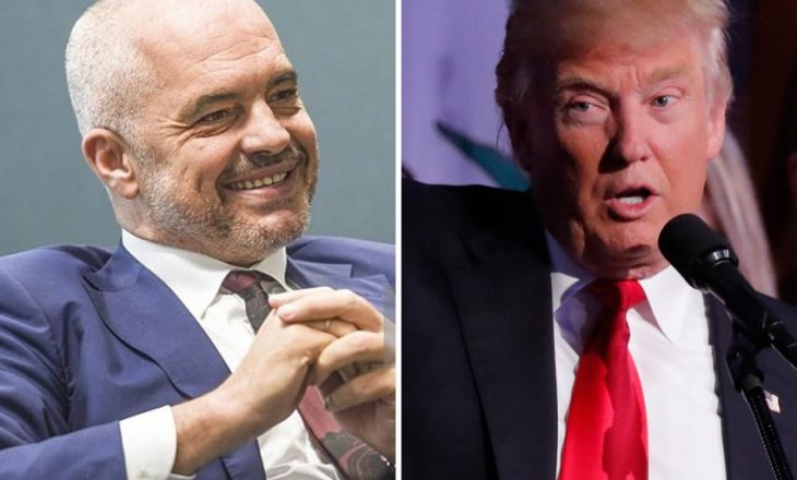 Rama takohet me presidentin Trump