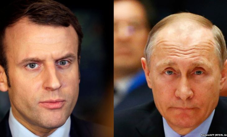 Macron pret sot Putinin